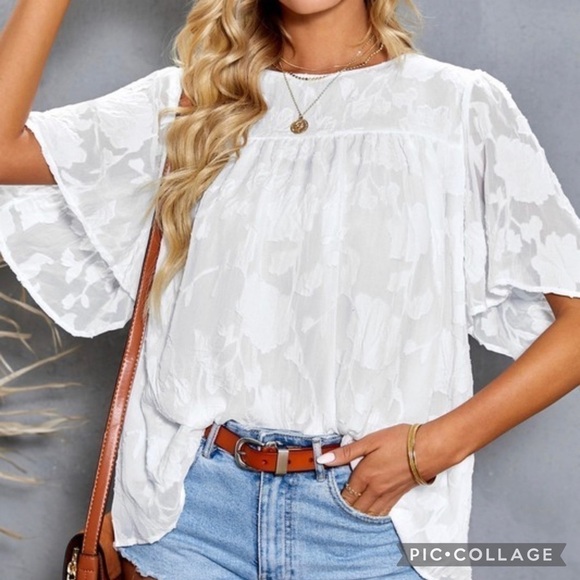 Sunny Gold Baby Doll Top - Picture 3 of 5